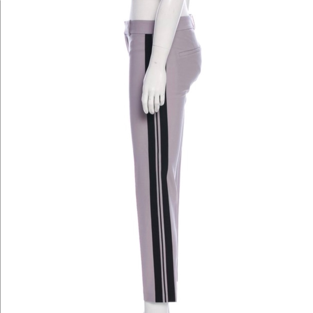 Striped Vince Wool Lavender Pants